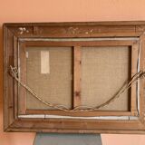 STILL LIFE BOUQUET OF DAHLIAS OIL PAINTING SIGNED MARIUS DALON EARLY 20TH CENTURY