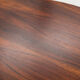 Table basse ronde en palissandre Danemark années 1960