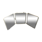 Triptych barber mirror