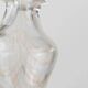 Vintage Murano glass vase - subtly swirled transparent glass - Italy 1970s - table decoration, gift idea