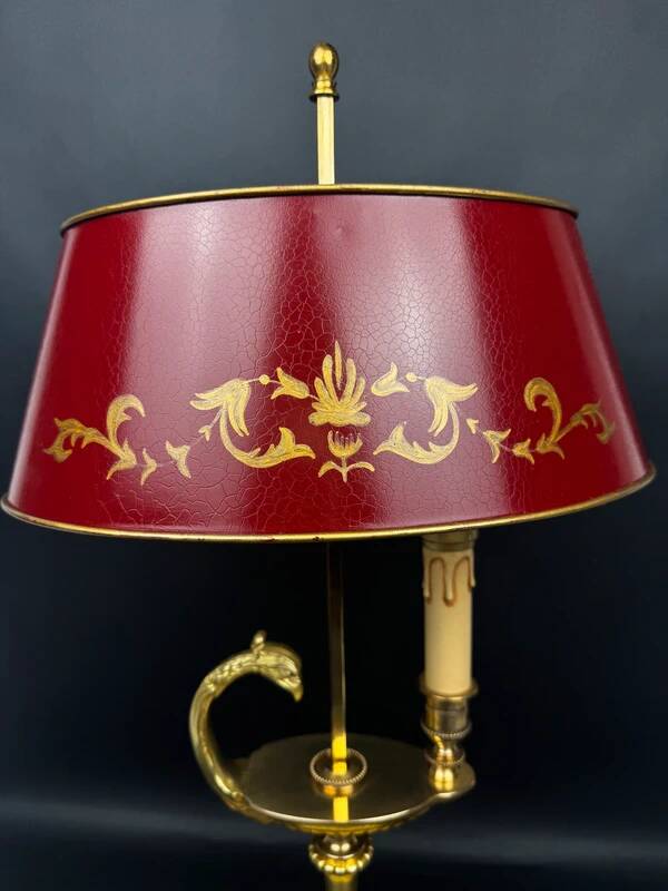 Lucien Gau – Directoire hot water bottle lamp, model 16031