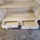 Large wardrobe, storage unit - White painted wood - Colonial, Indonesian
