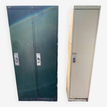 2 EDF industrial changing rooms/lockers from the 60s/70s