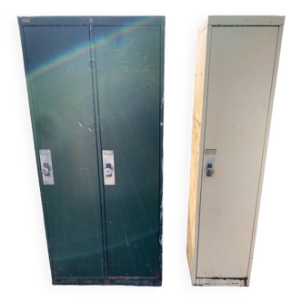 2 EDF industrial changing rooms/lockers from the 60s/70s