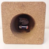 Vintage Ikéa cork clock