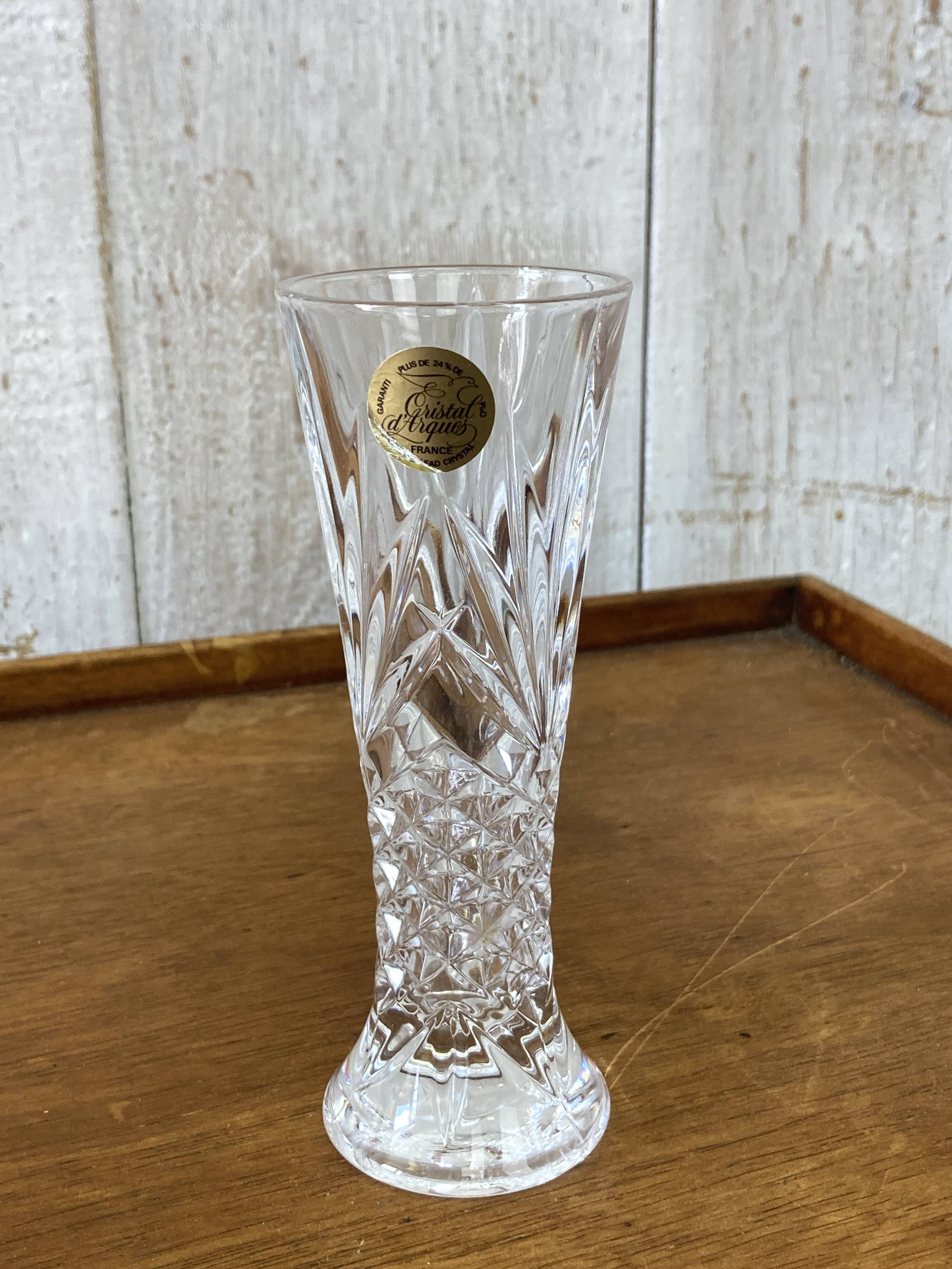 Arques crystal vase