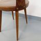 Chaise Mondor vintage de marque Baumann en bois des années 60