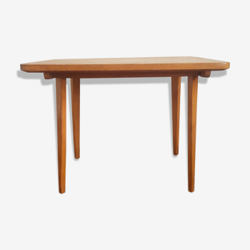 Table basse en bois années 50