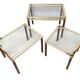Lancel brass and scales nesting tables