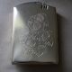 Cigarette case with lighter "sunflower"