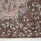 Brown floral turkish area rug, 208x115cm