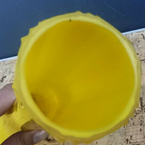 Vase soliflore 1930 yellow