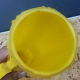 Vase soliflore 1930 yellow