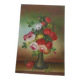 Large painting of a bouquet of flowers 91.5 x 60.5