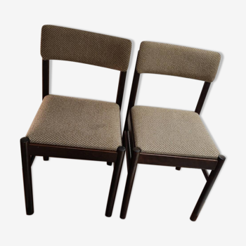 2 chaises vintage estampillées Baumann