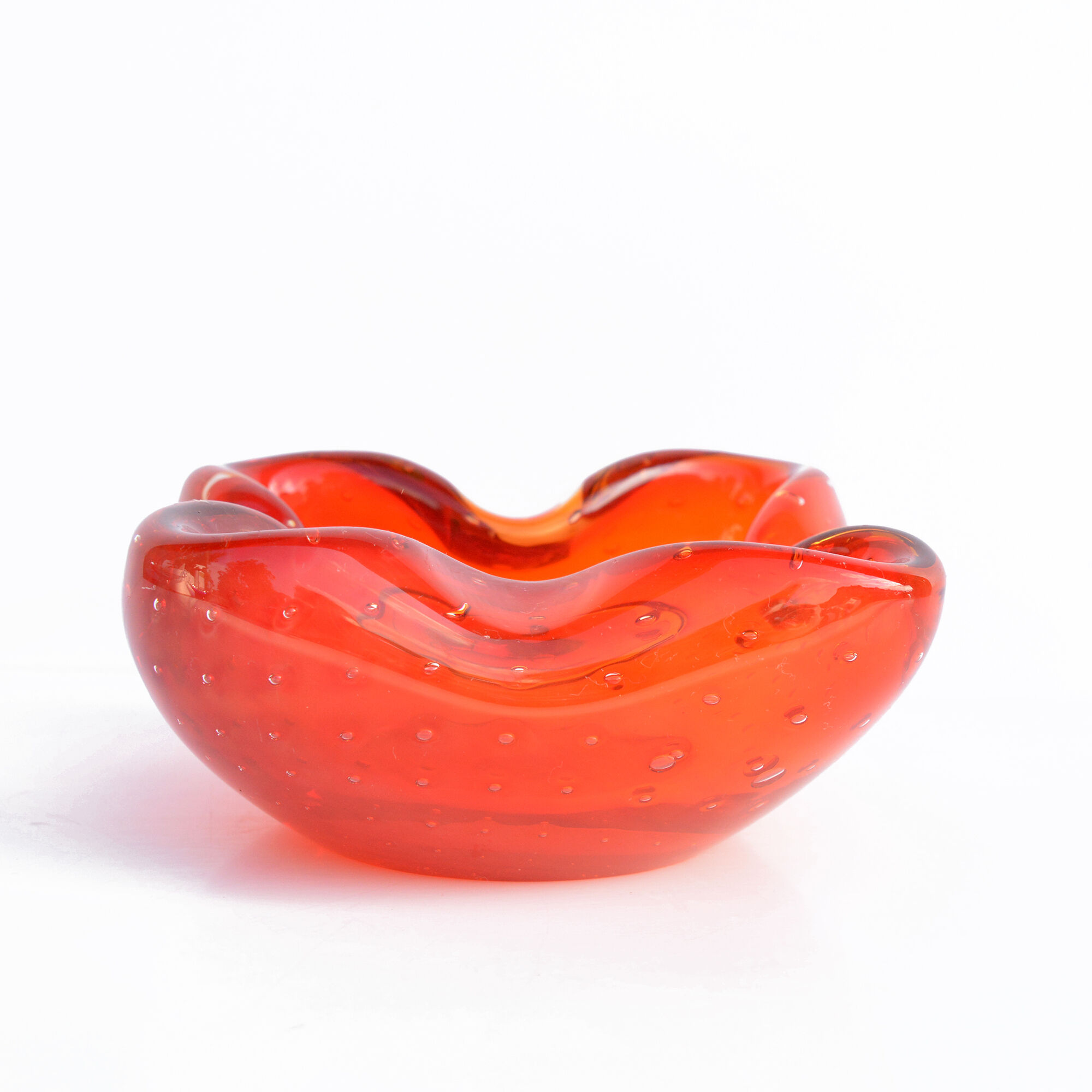 Italian design ashtray Galliano Ferro, Murano Glass of the 1960
