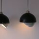 2 Dijkstra eclipse lamps, very rare. Dutch, 70s.