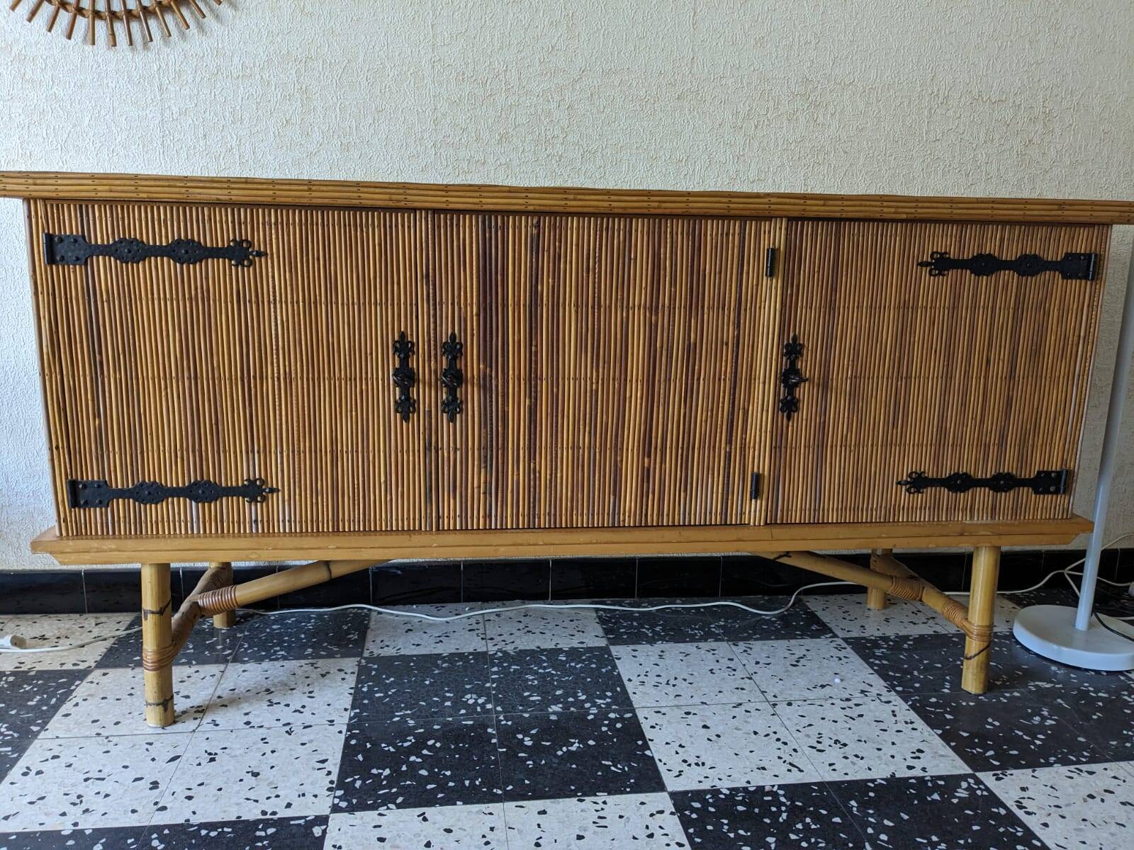 Rattan furniture 50 60s