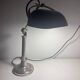 Vintage 1930 Pirouett Art Deco black opaline lamp - 45 cm