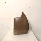 Vase en grès pyrité, la borne 1970