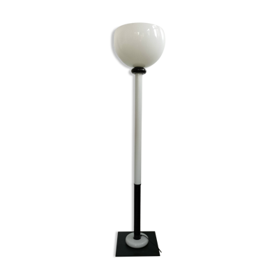 Lampadaire en verre par Venini, Italie, signé
