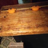 Old workbench, workshop furniture, sideboard