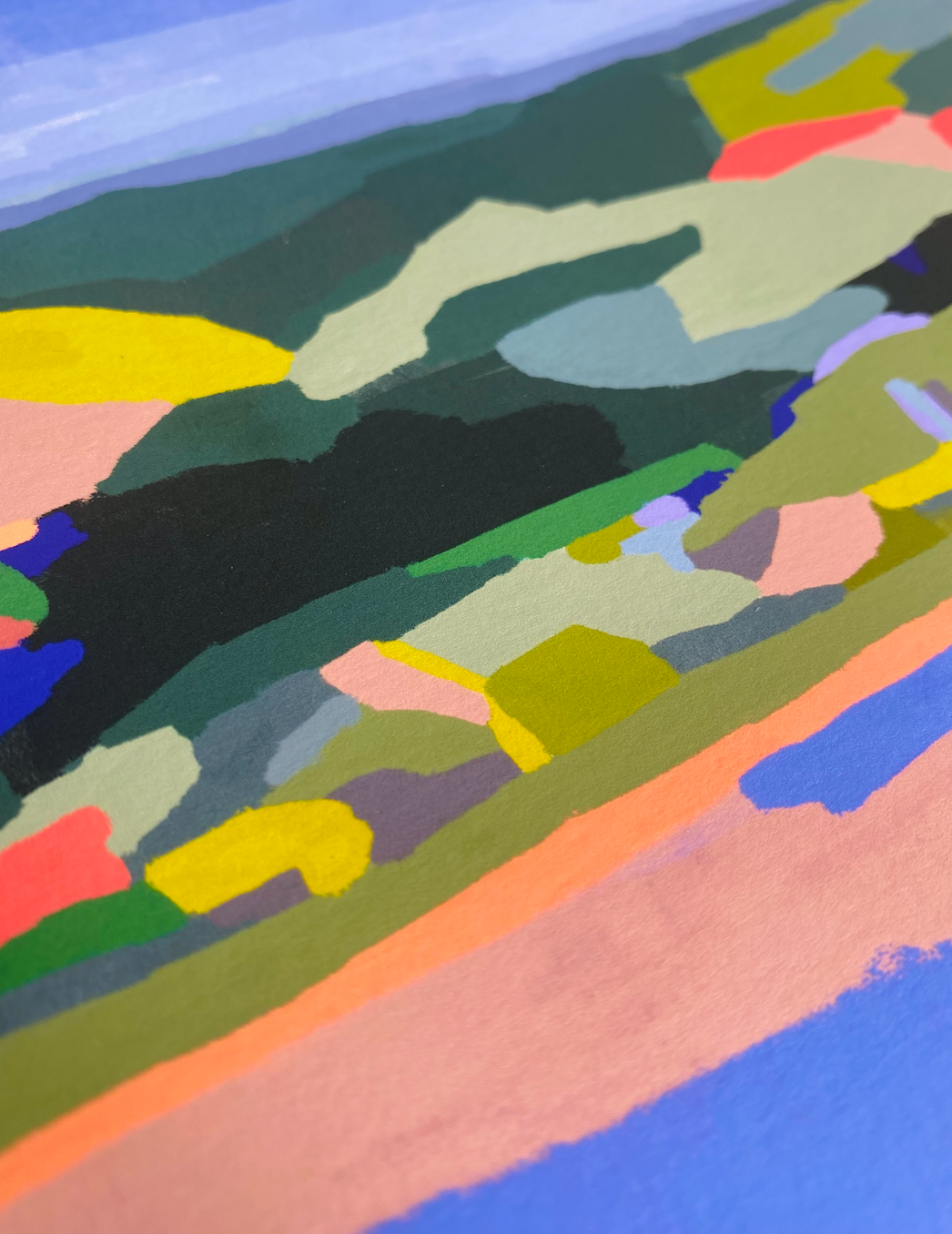 La Rosière, limited edition art print (A4)