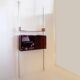 Floor/ceiling shelf or bar (Claustra) Michel Ducaroy for Roche Bobois, 1970s