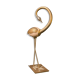 Decorative bird, ostrich egg and gold metal, 1970