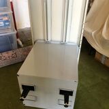 Vintage ATAL metal office with return