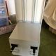 Bureau metallique vintage atal avec retour