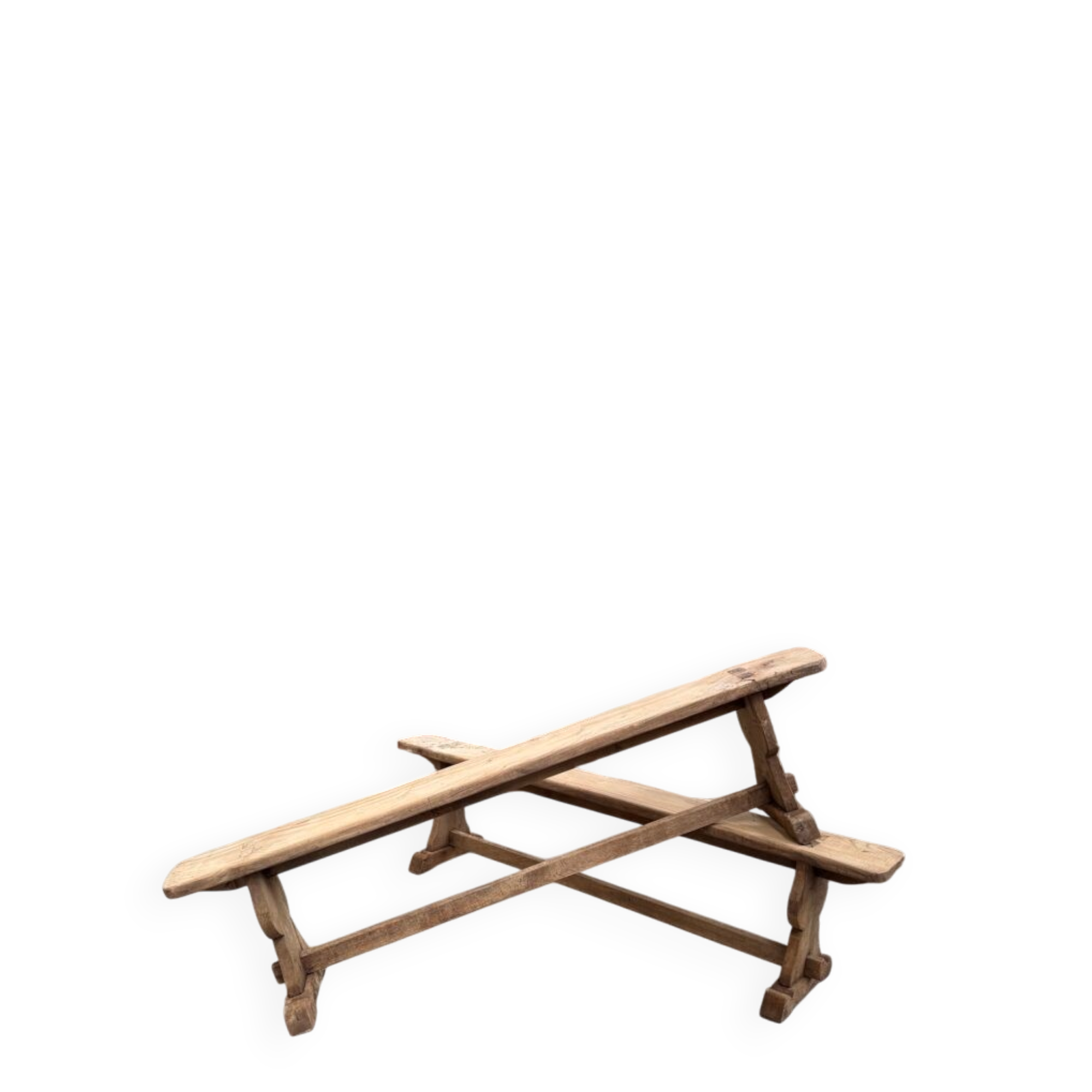 Paire de bancs XIXème