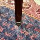 Louis XVI style bouillotte pedestal table from the 1950s