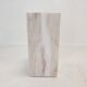 Italian marble planter or pedestal with light, 1970's