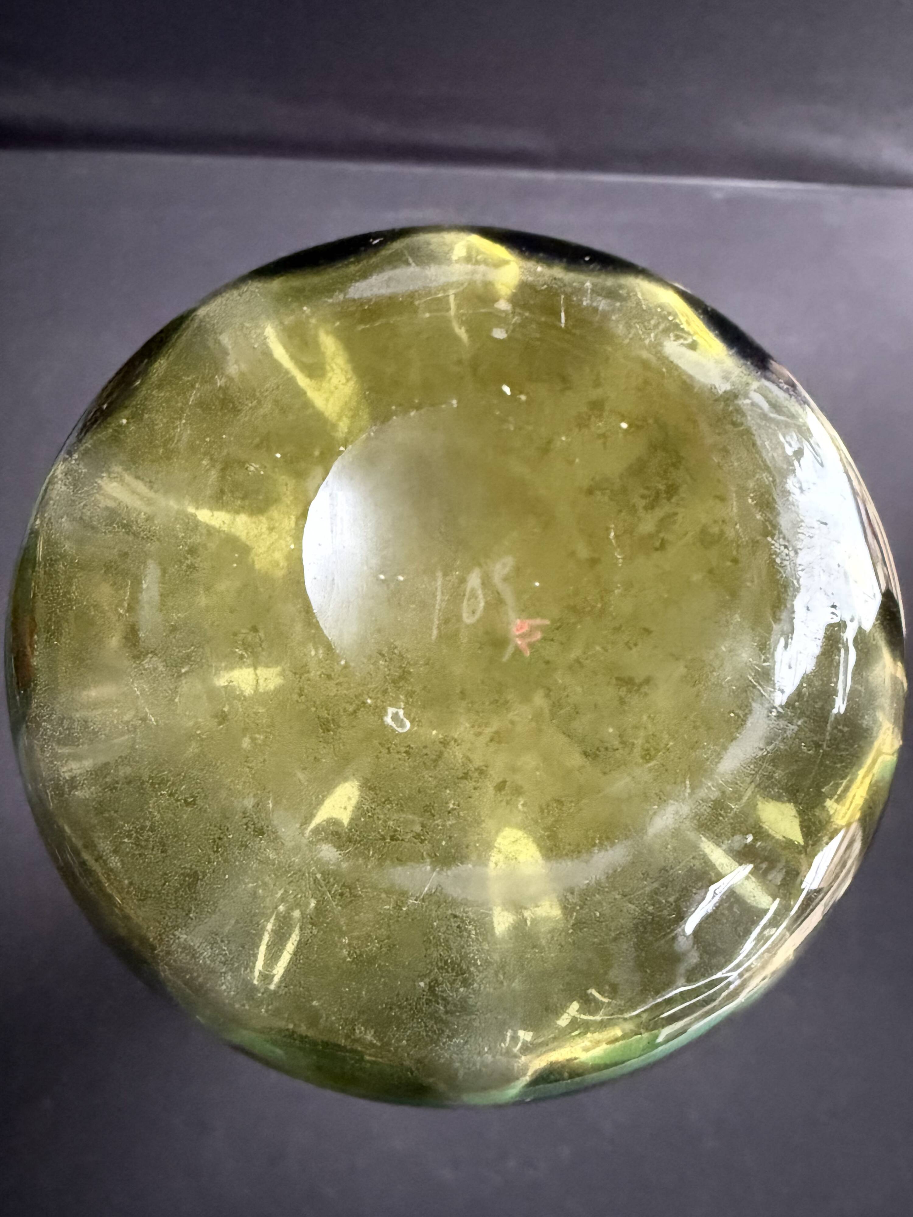 Pair of enamelled vases or carafes – Art Nouveau