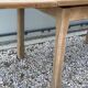 Table de ferme poncée 200 cm