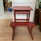 Red desk