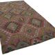 Turkish Handmade Vintage Anatolian Kilim 164 cm x 290 cm