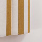 Appliques murales tissu rayures