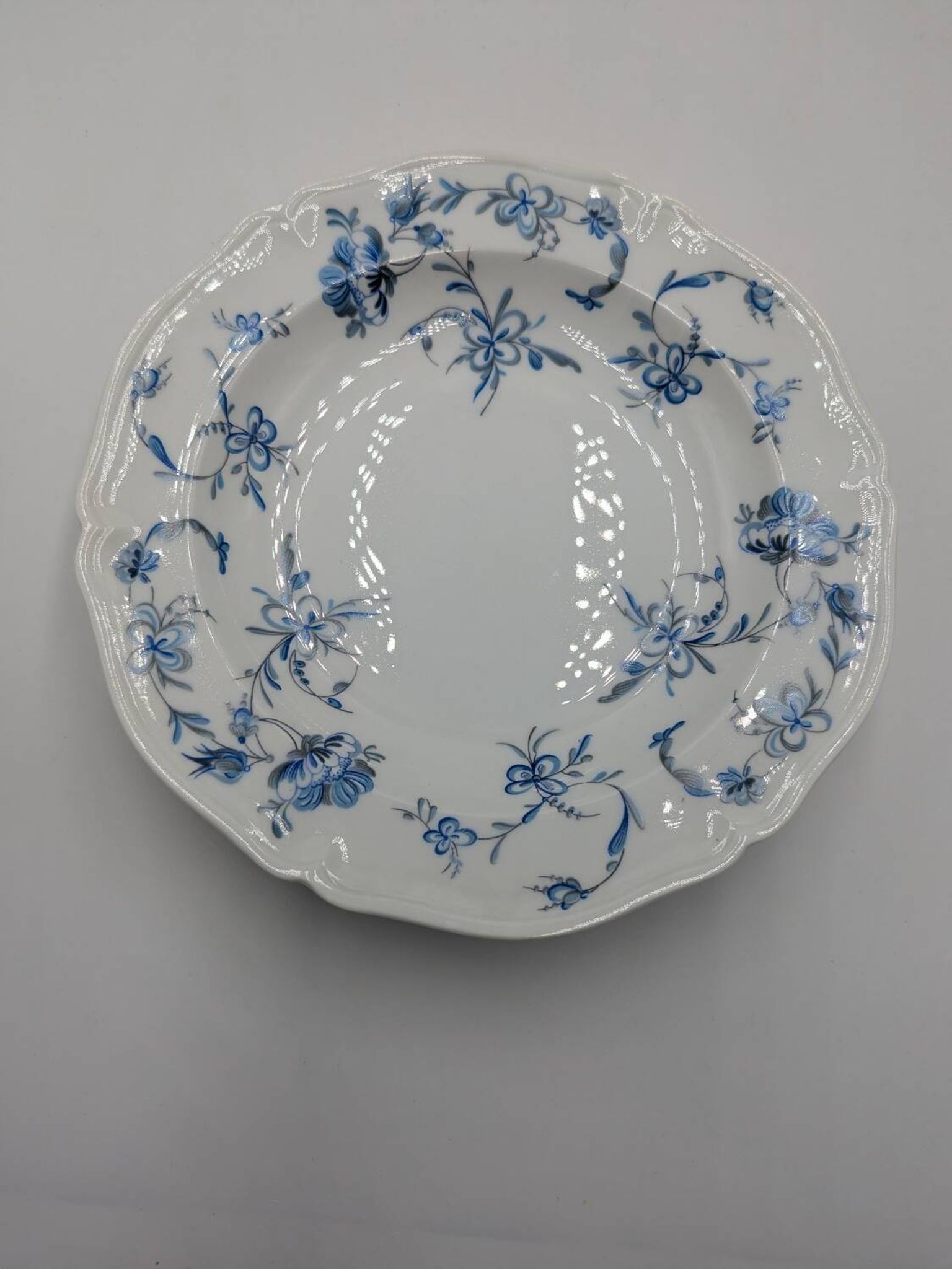 10 soup plates old porcelain royal factory of Limoges