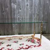 Brass coffee table