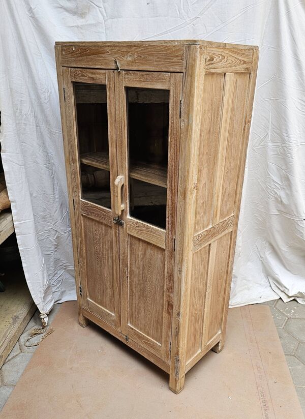 Vaisselier en teck birman naturel