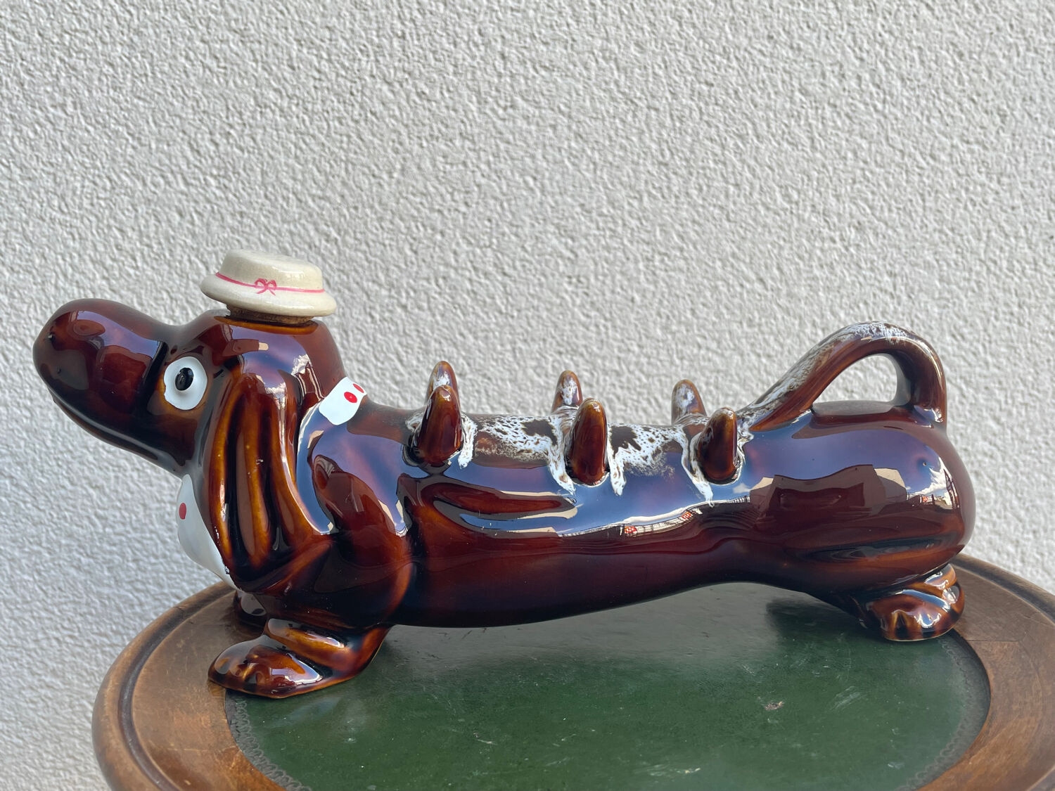 Vintage Dachshund decanter