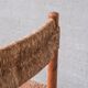 Single Mid-Century Rush Chair by Ate van Apeldoorn for Houtwerk Hattem