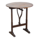 Antique early 19th century folding wine table