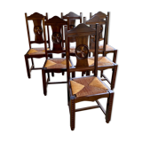 Set of 6 vintage chairs
