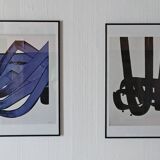 Pierre soulages after two works