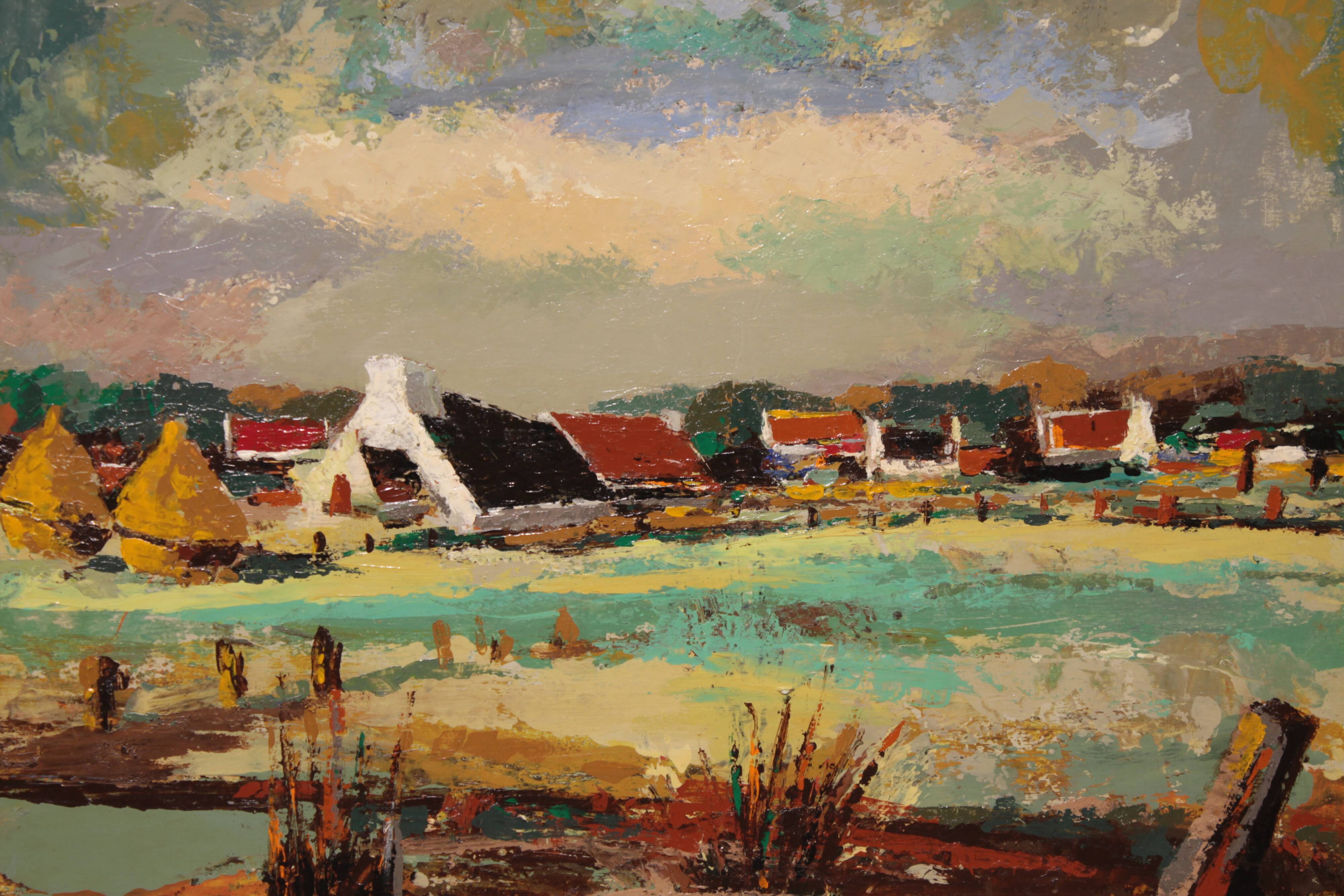 Tableau paysage de Jos Fred Smith