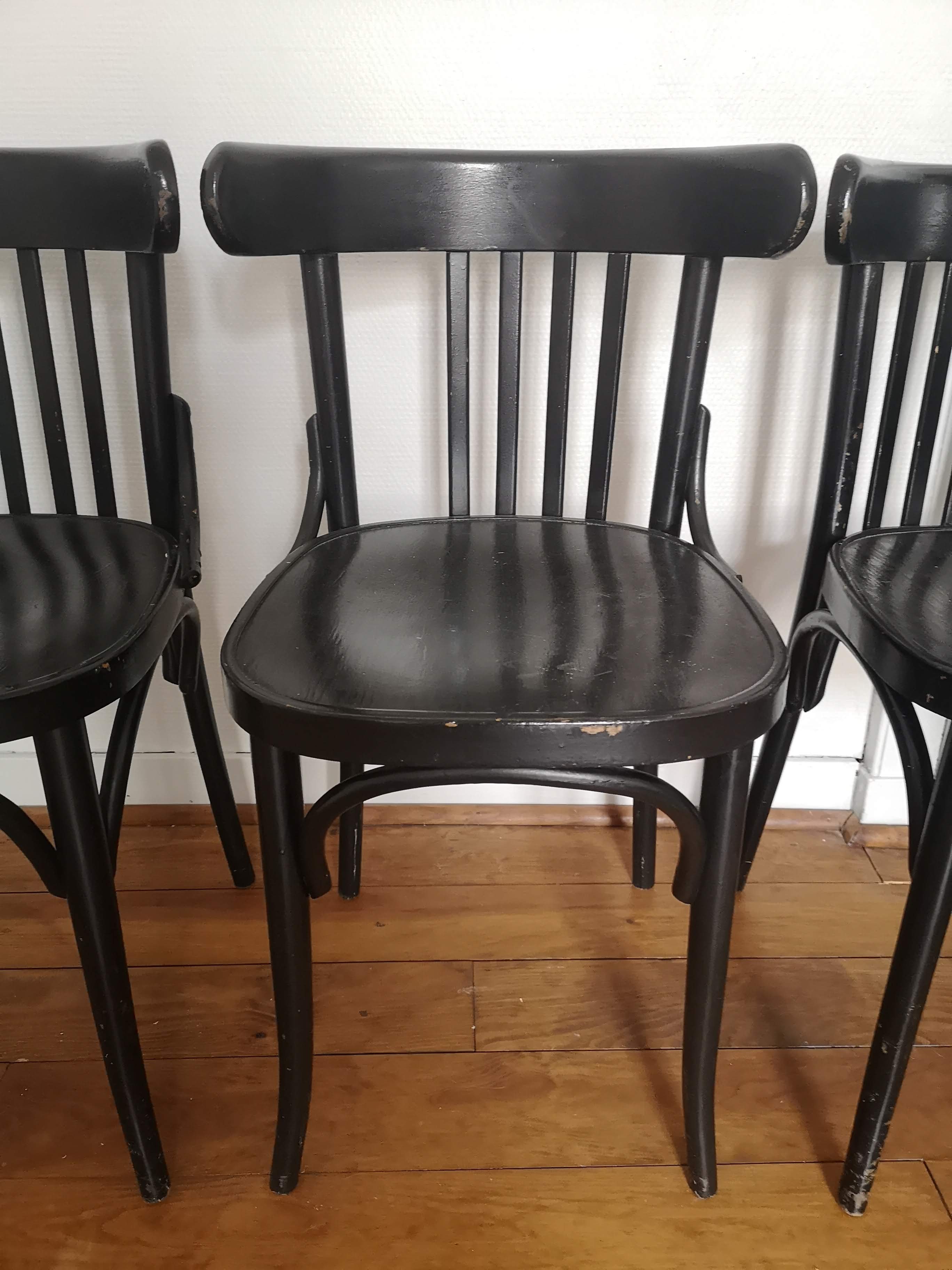 Set of bistro chairs