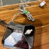 Art Deco lamp in chrome metal